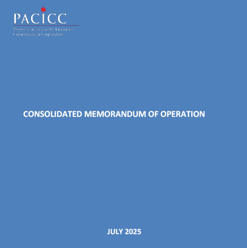 Consolidated Memorandum of Operation