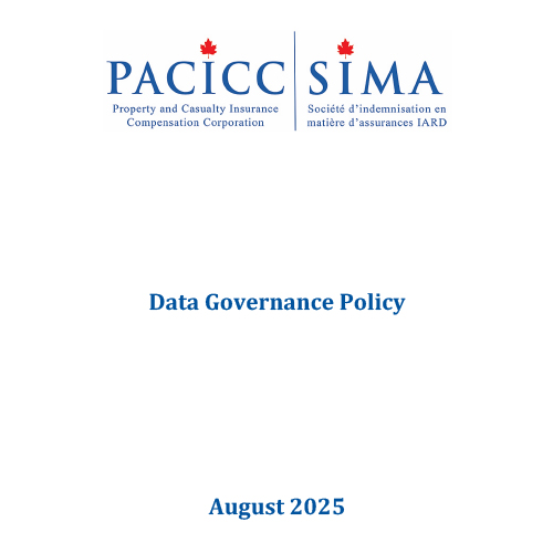 PACICC Member Data Policy