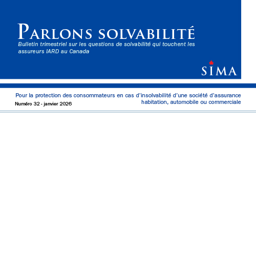 Parlons Solvabilité – Numéro 32