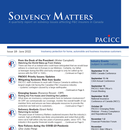 Solvency Matters – Issue 18